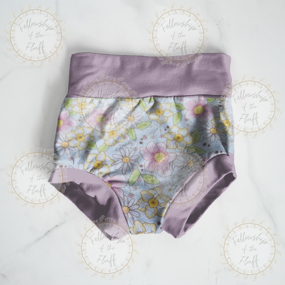 Pastel Flowers Bummies/Shorties